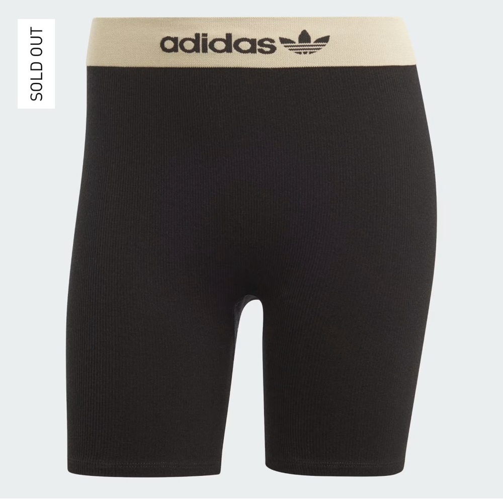 Adidas Black and Tan Underwear Shorts NWT